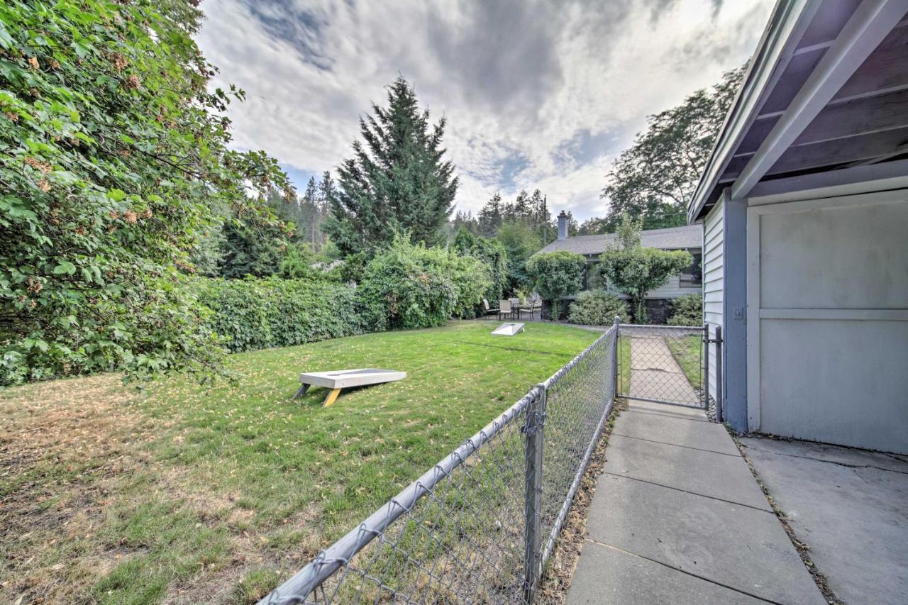 Bright And Airy Liberty Lake Abode With Backyard! Zewnętrze zdjęcie